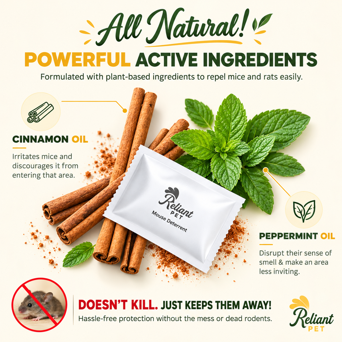 Mouse Repellent Pouches